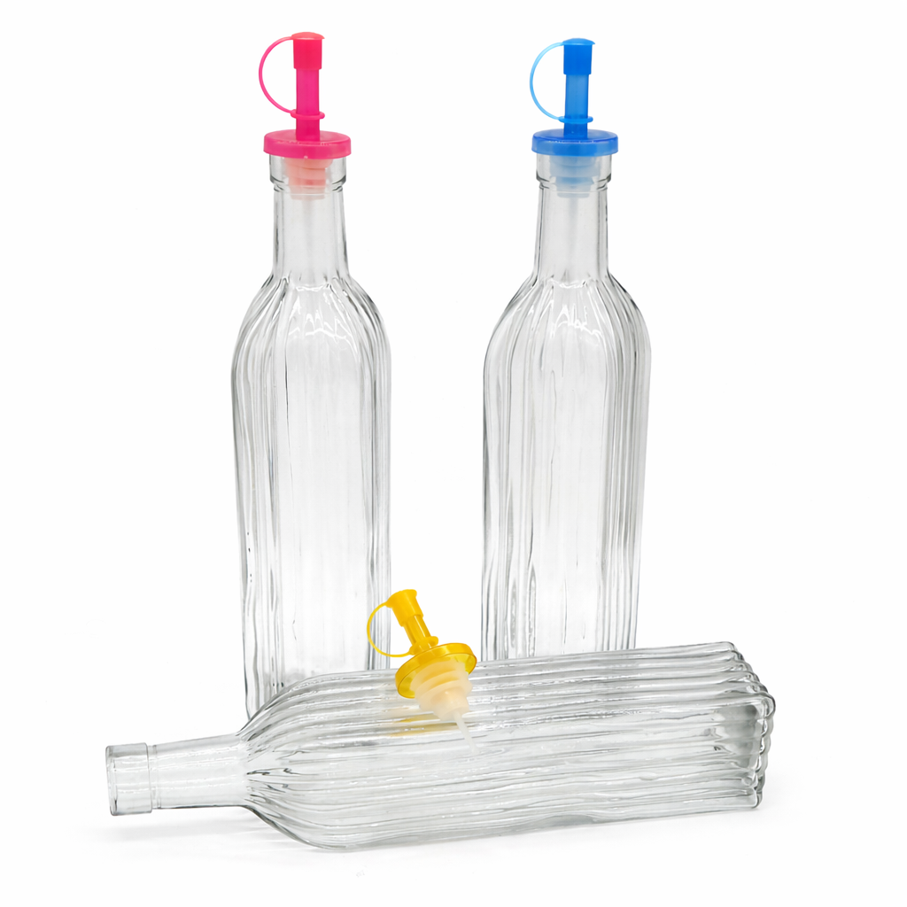 Aceitero De Vidrio 29Cm