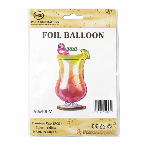 Globo Metalico Coctel