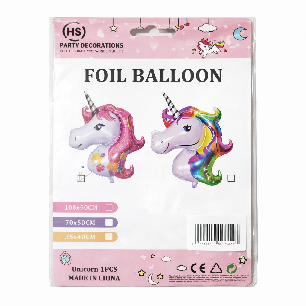 Globo Metalico Unicornio