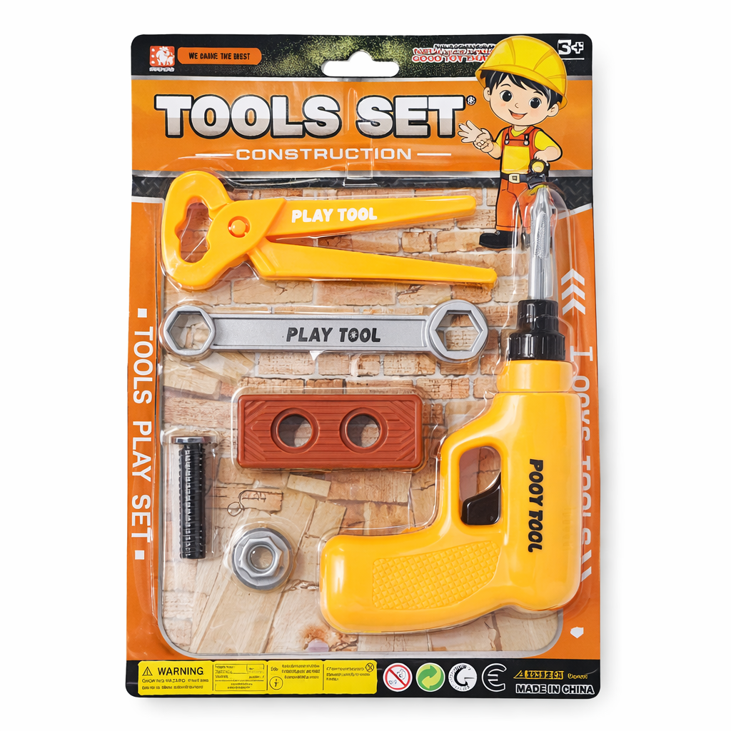 Set De Herramientas De Construccion Juguete