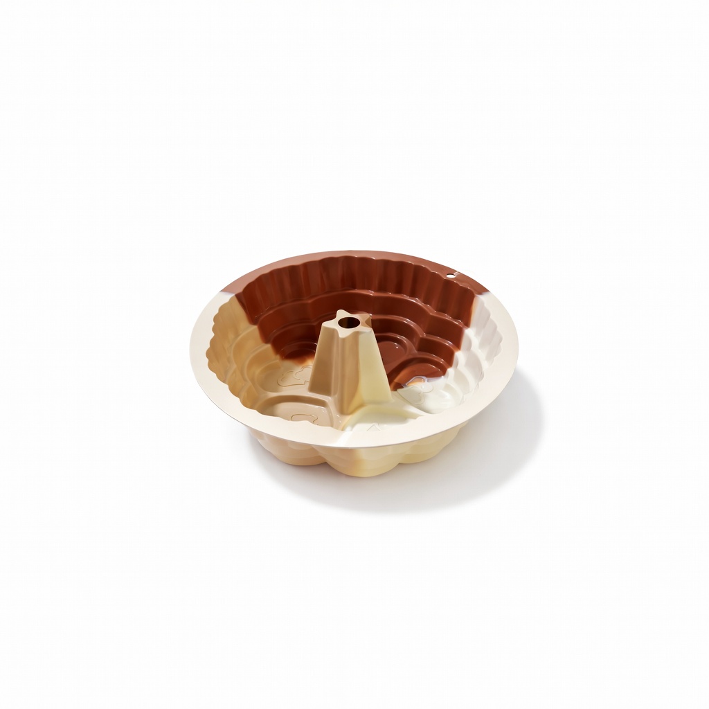 Molde de Silicona Budinera Flanera 5 Corazones