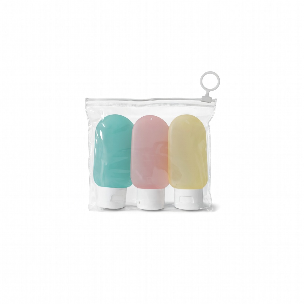 Set De Viaje x 3 Botellas Recargables