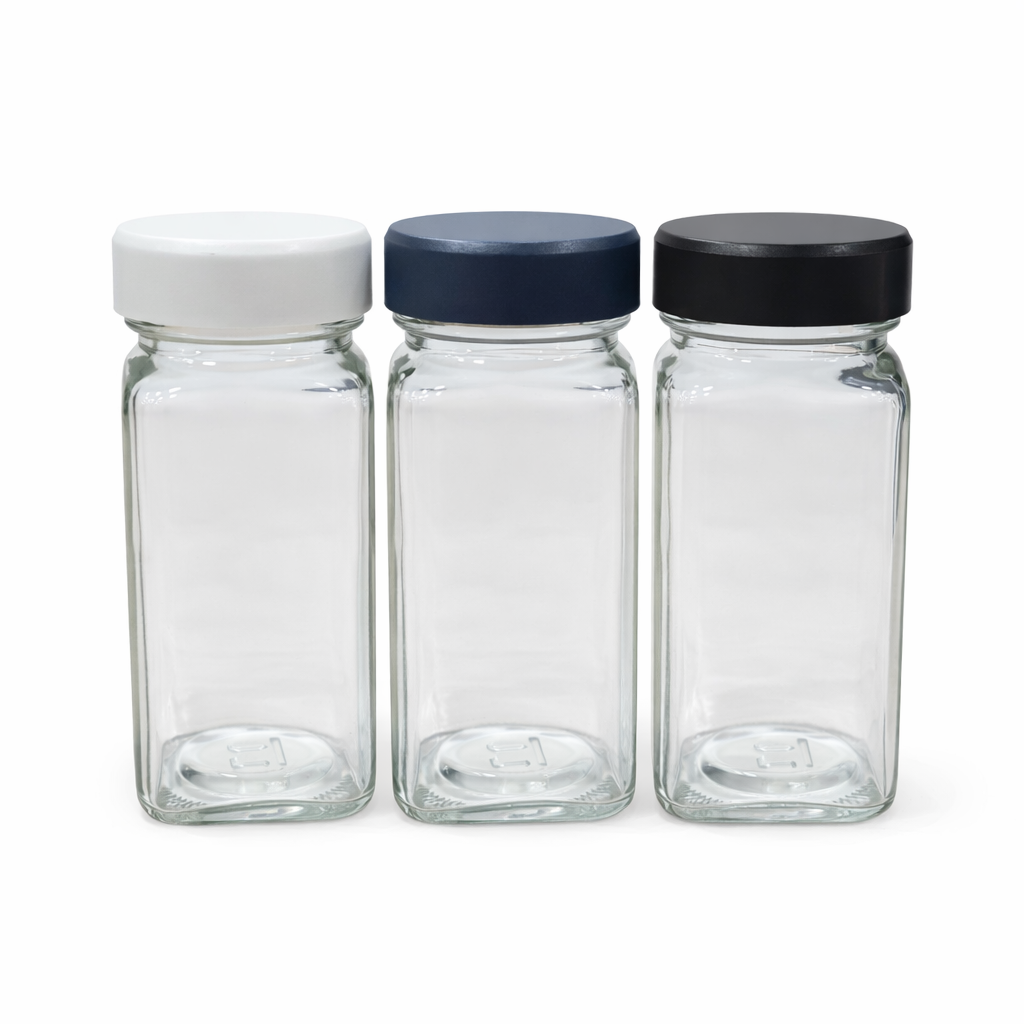 Especiero De Vidrio Cuadrado