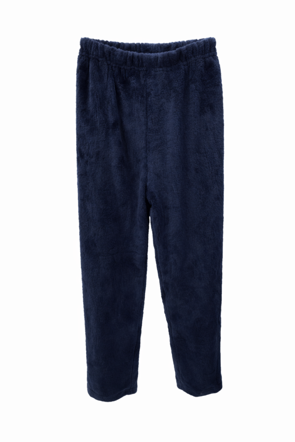 Pantalon Polar Liso Color Azul
