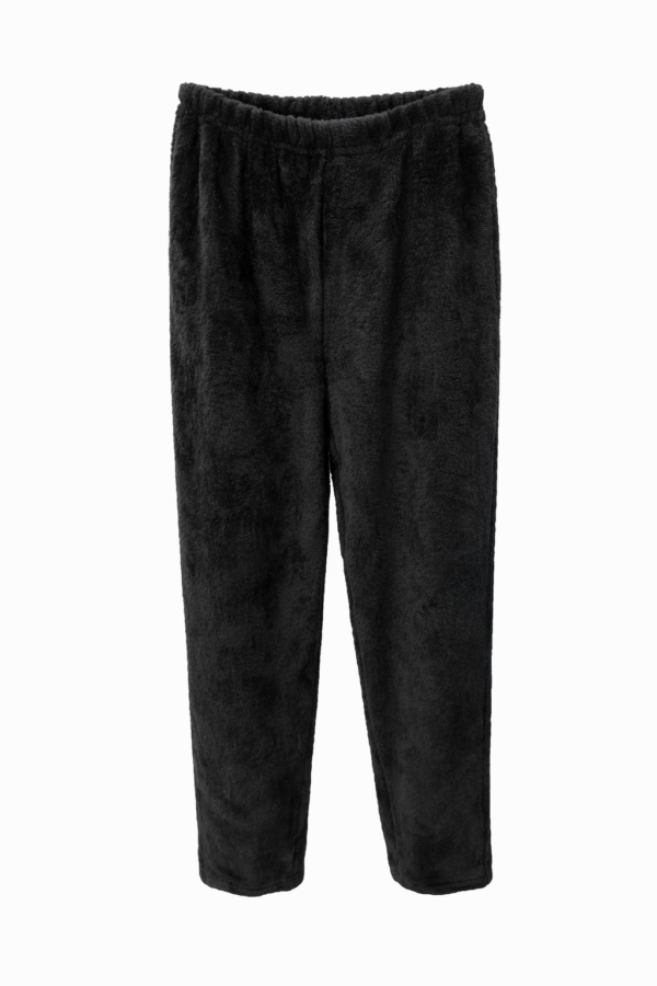 Pantalon Polar Liso Color Negro