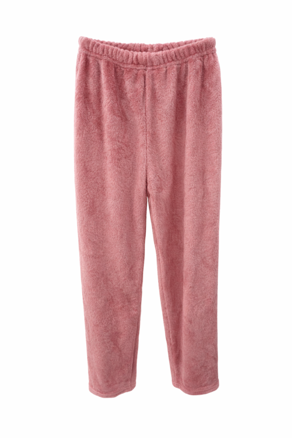 Pantalon Polar Liso Color Rosa