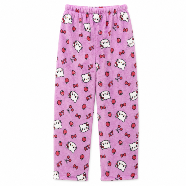 Pantalon Polar Estampado Gatitos