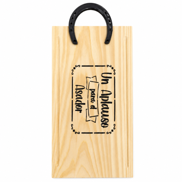 Alternative view of Tabla De Picar De Madera Con Asa