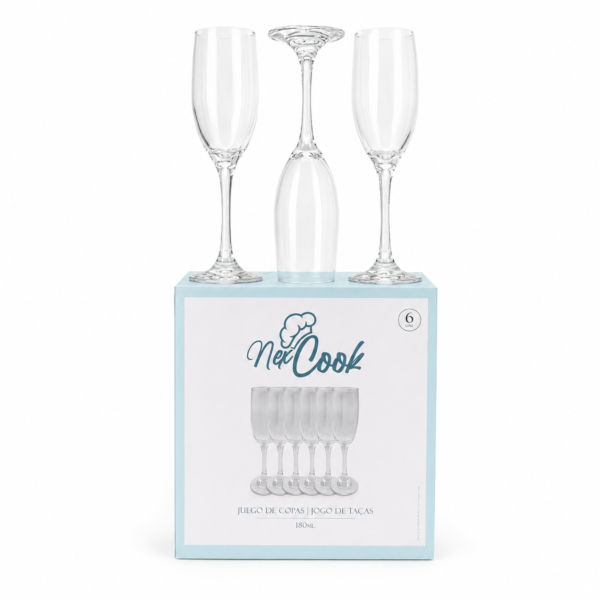 Copa De Vidrio 180ML Pack X6