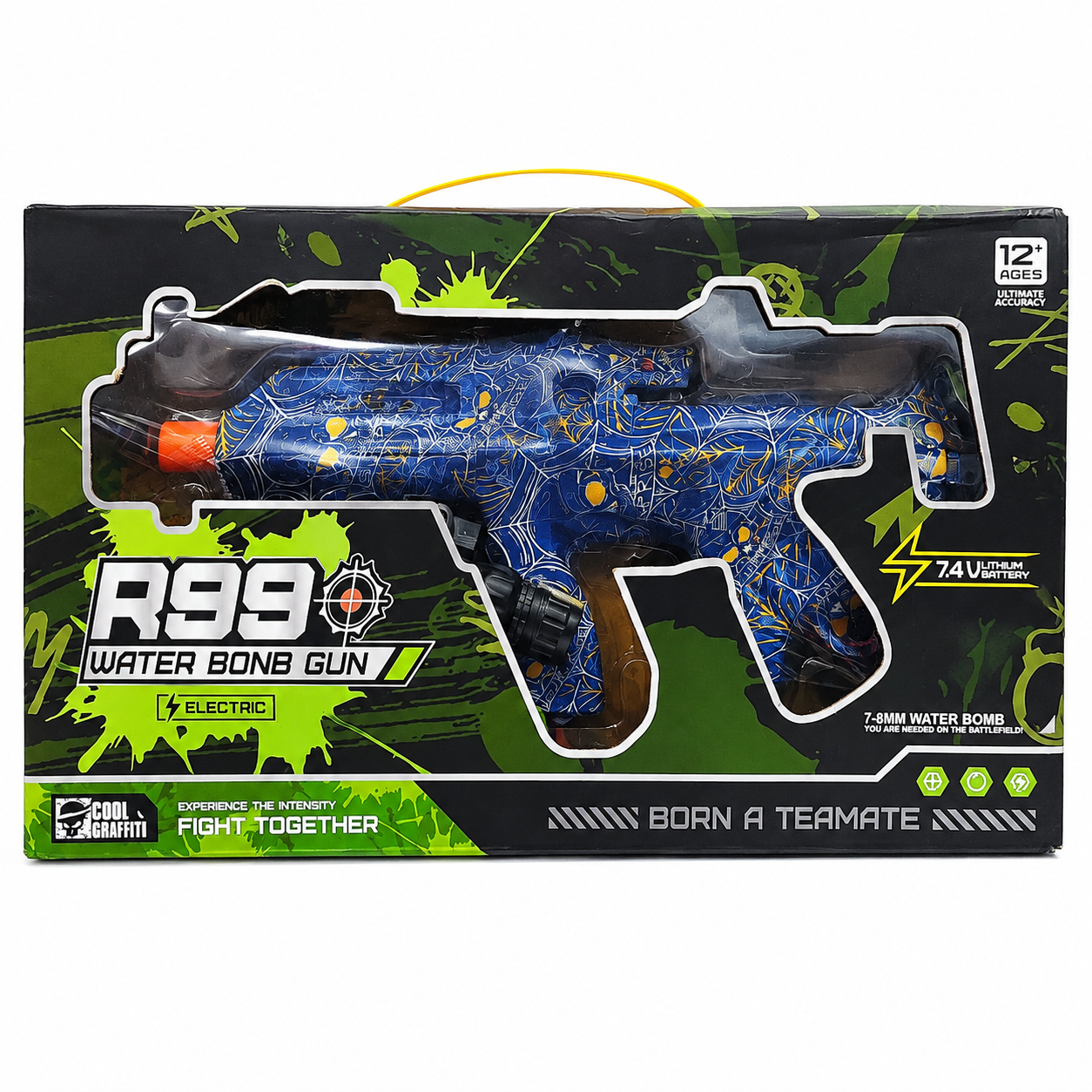 Arma De Hidrogel Automatica Recargable Por Usb De Juguete