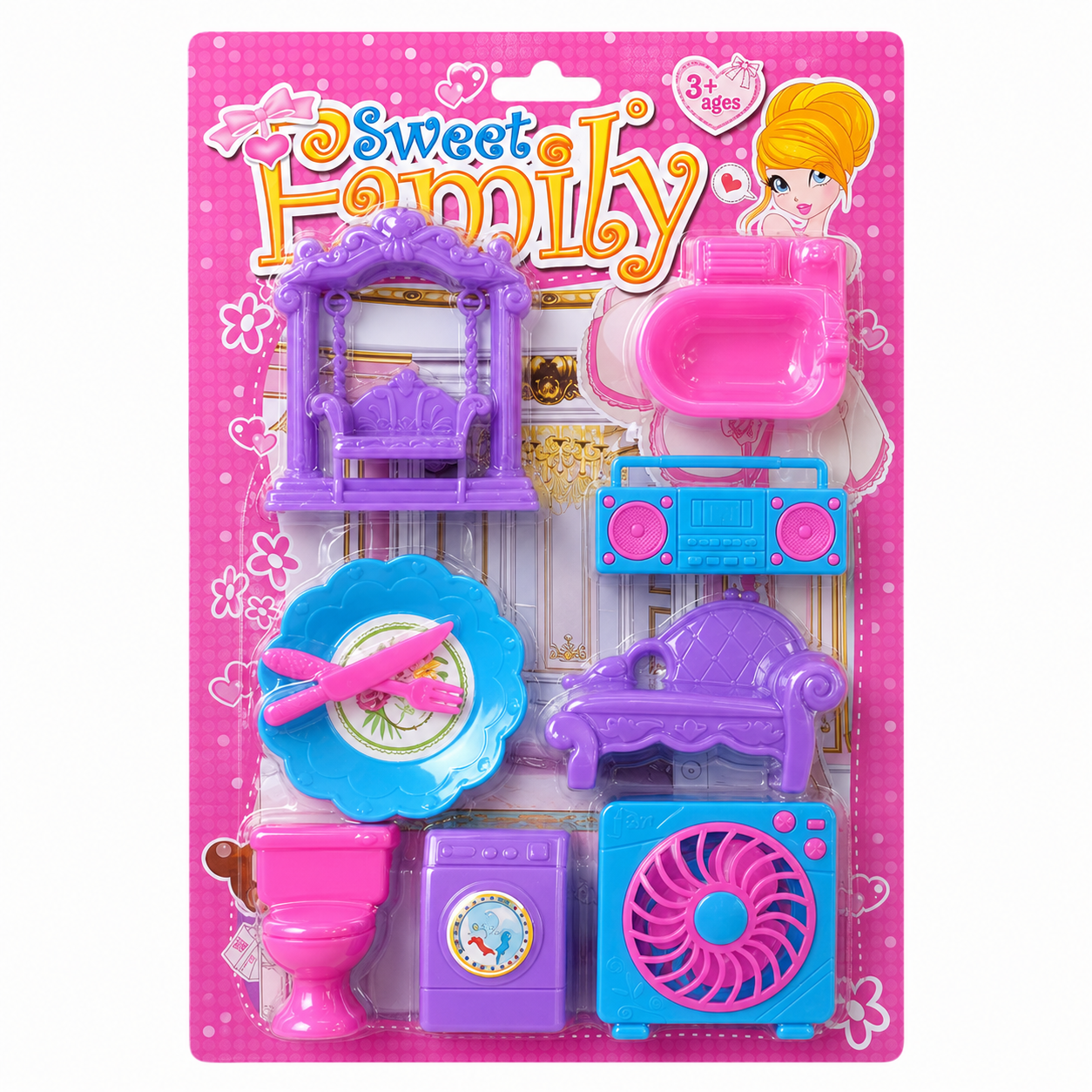 Set De Mueble De Juguete