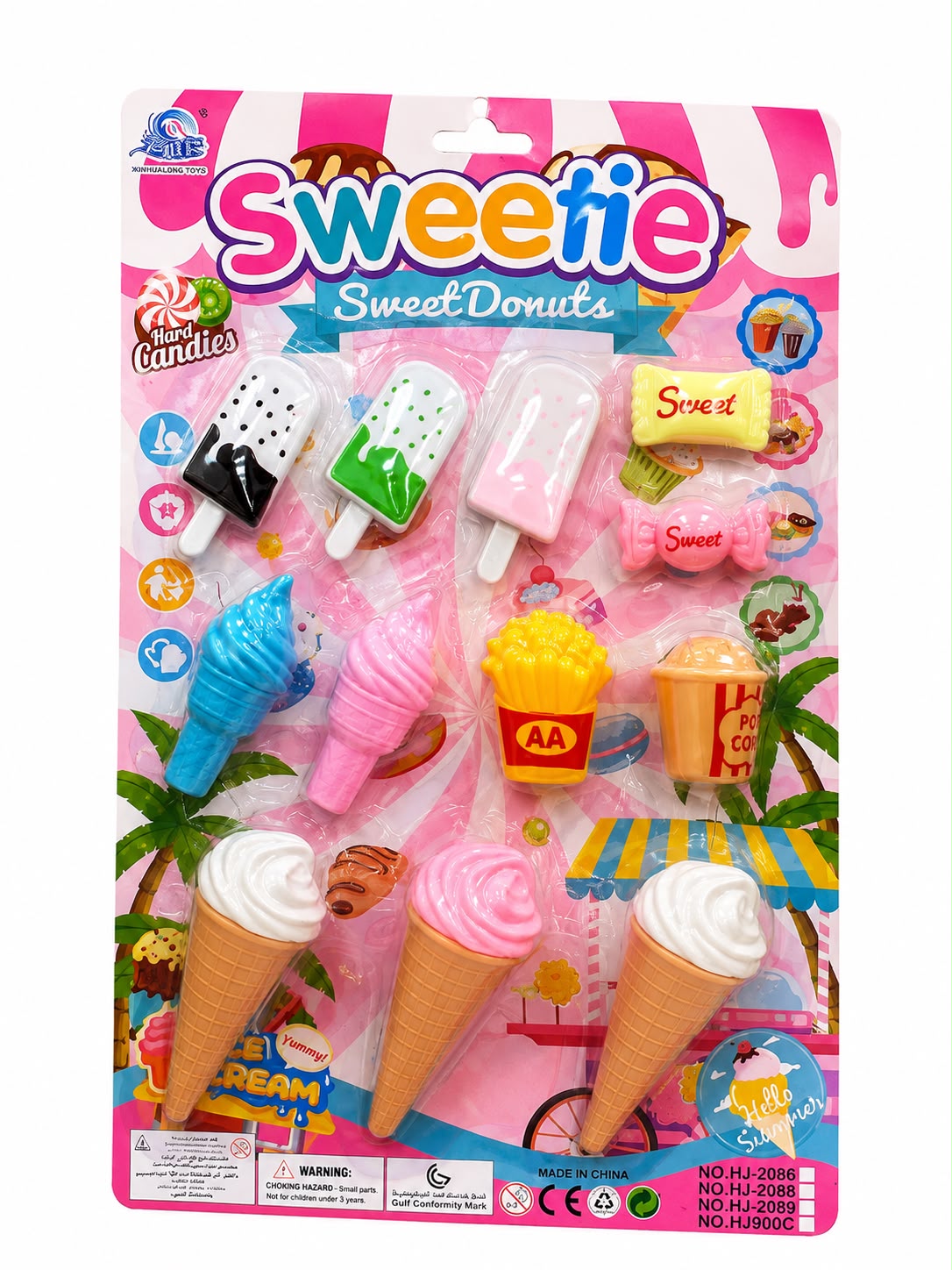 Set Heladería Infantil Comiditas De Juguete