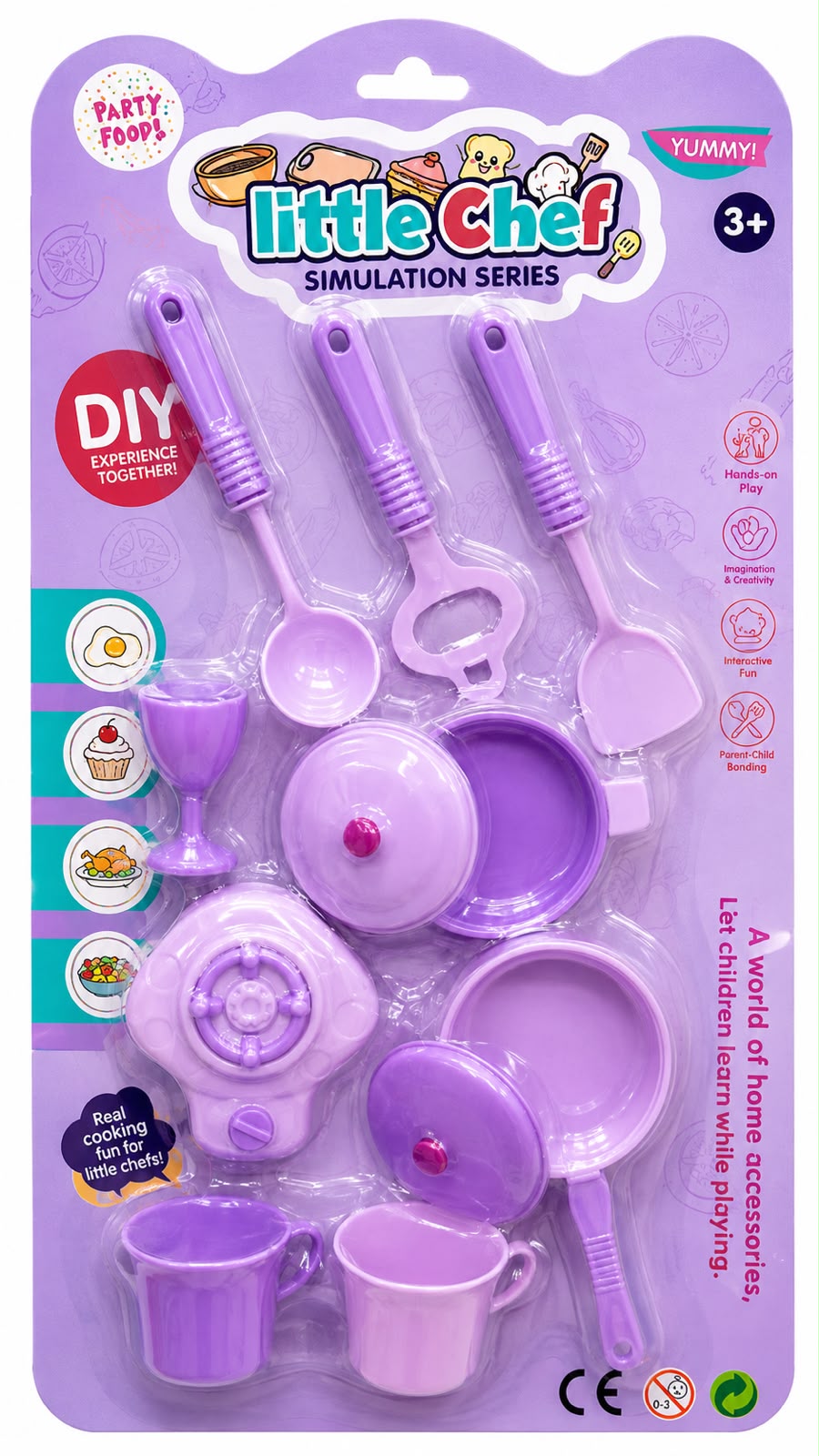 Set De Cocina Juguetes 9 Piezas