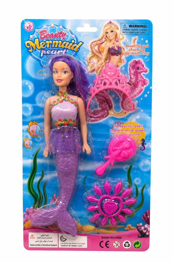 Sirena De Juguete Con accesorios