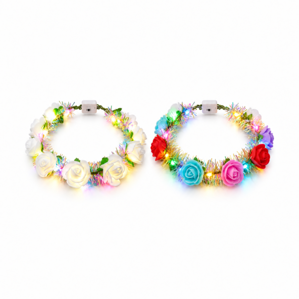 Corona De Rosas Led