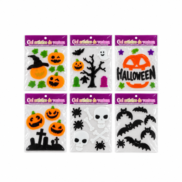 Gel De Ventana Motivo Halloween