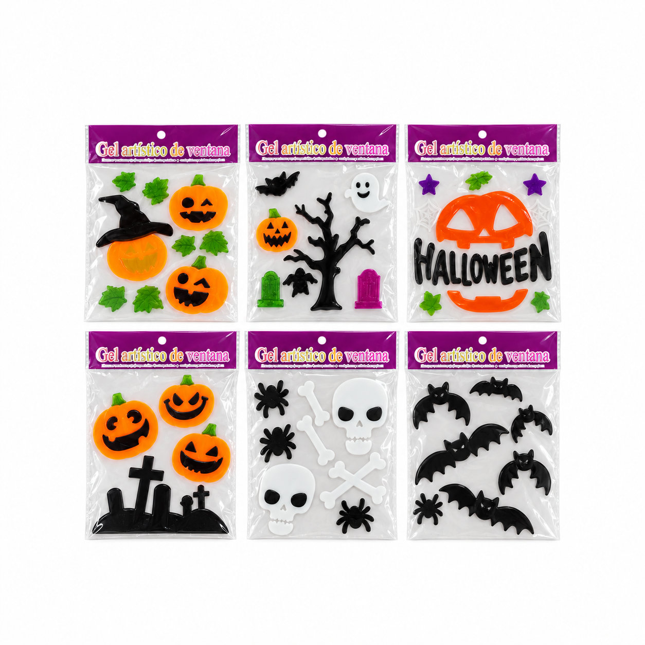 Gel De Ventana Motivo Halloween